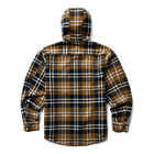 Bucksaw Hooded Flannel Shirt-Jac Big & Tall, Pecan Plaid, dynamic 3