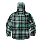 Bucksaw Hooded Flannel Shirt-Jac Big & Tall, Hemlock Plaid, dynamic 2