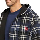 Bucksaw Hooded Flannel Shirt-Jac Big & Tall, New Navy Plaid, dynamic 6