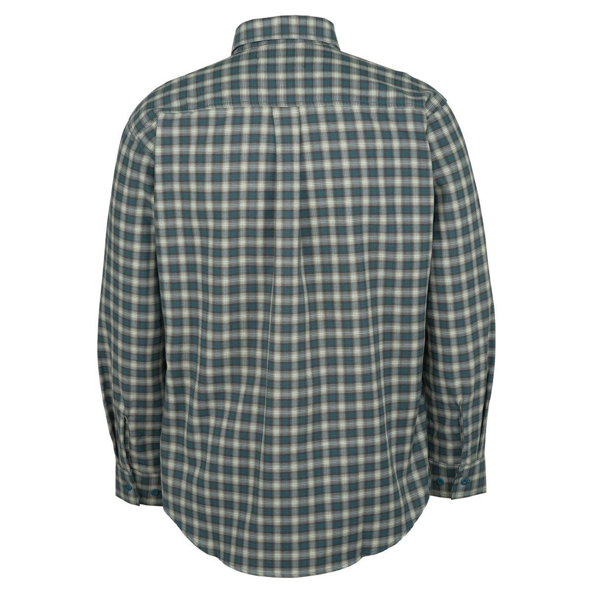 FR Plaid Long Sleeve Twill Shirt, Blue Plaid, dynamic 2