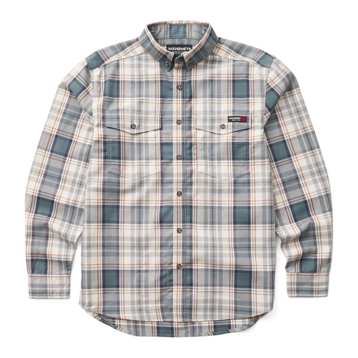 FR Plaid Long Sleeve Twill Shirt, Bering Plaid, dynamic 1