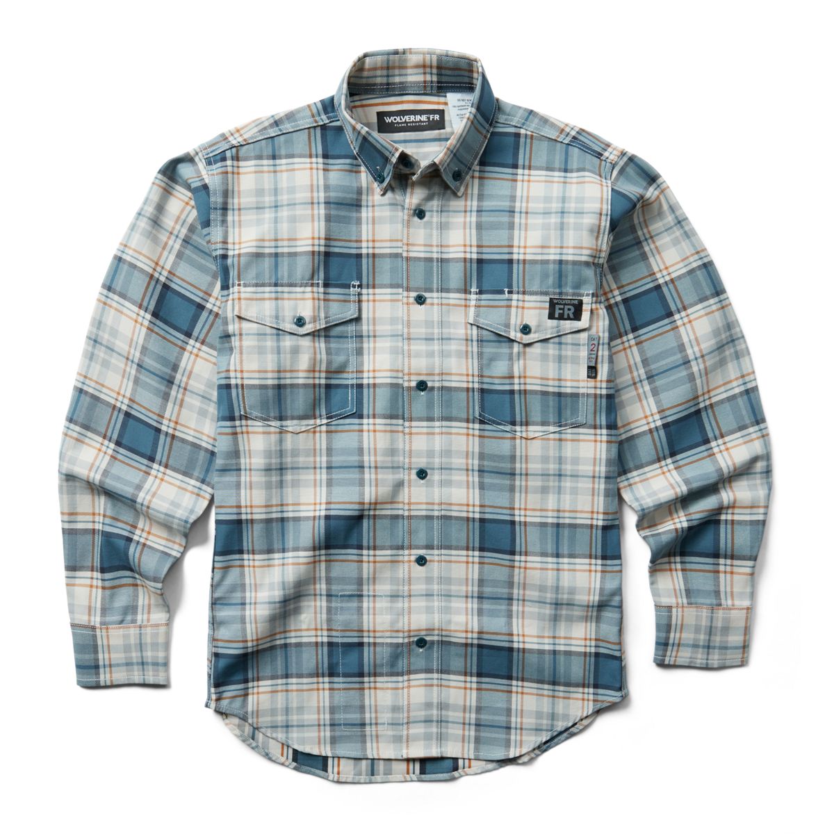 FR Plaid Long Sleeve Twill Shirt, Bering Plaid, dynamic 1