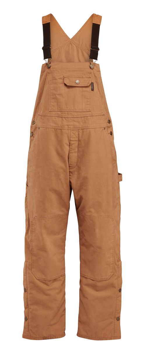 Sawmill Insulated Bib, Whiskey, dynamic