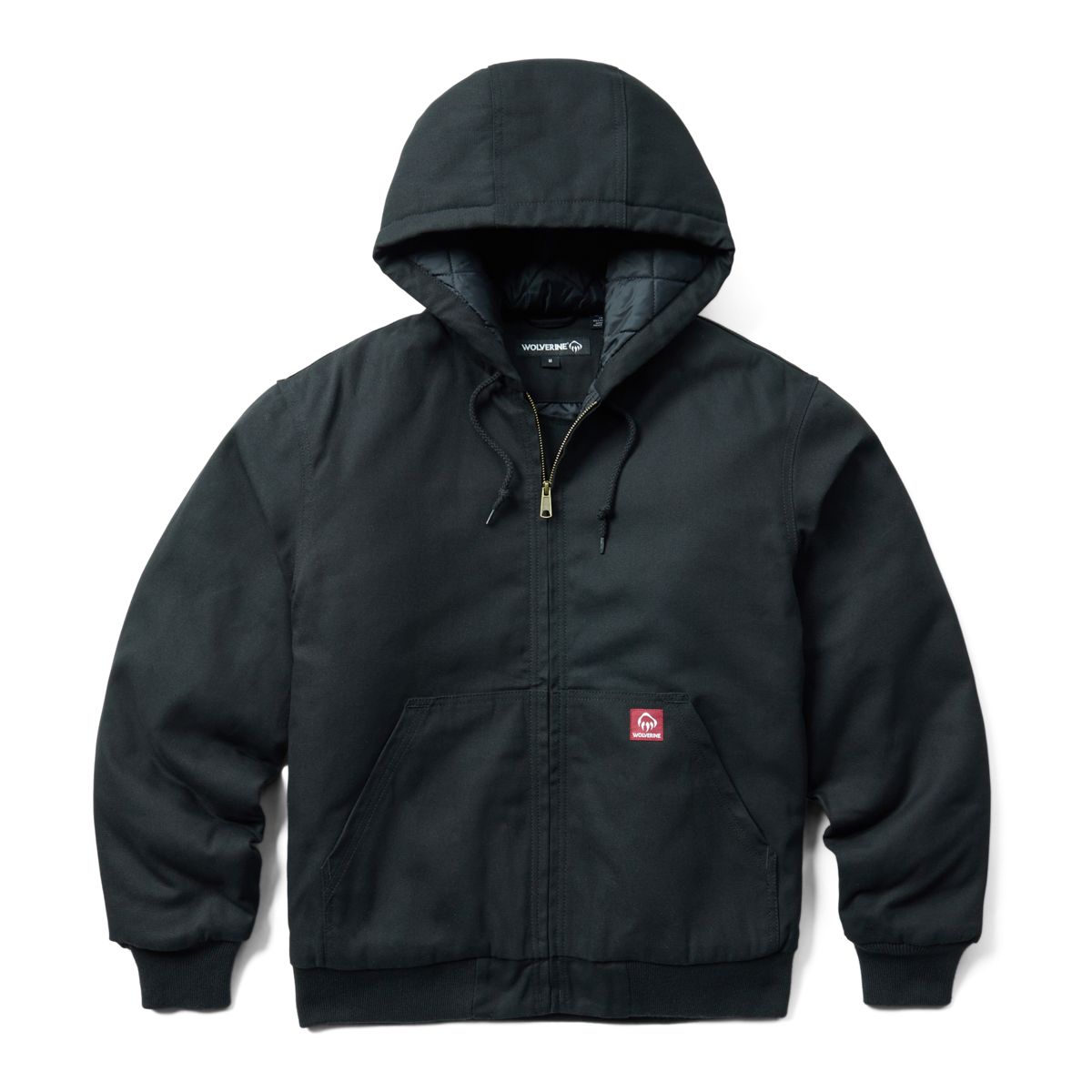 Wolverine Jaxon Hooded Jacket (Big & Tall) Black, Size LT