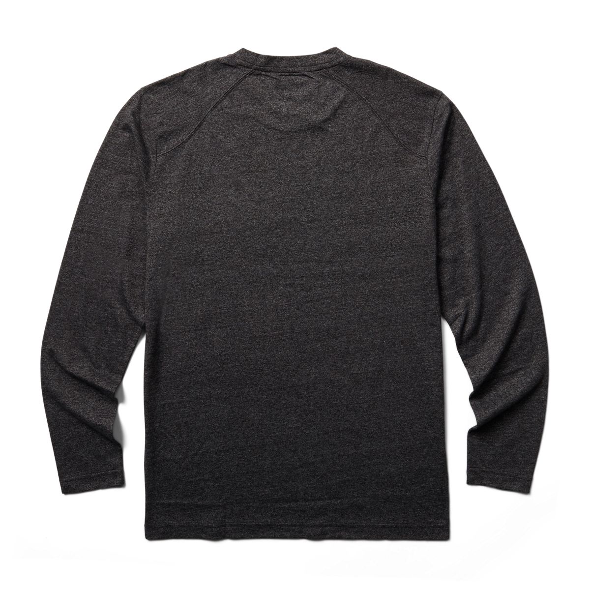 Edge Long Sleeve Shirt, Black Heather, dynamic 2