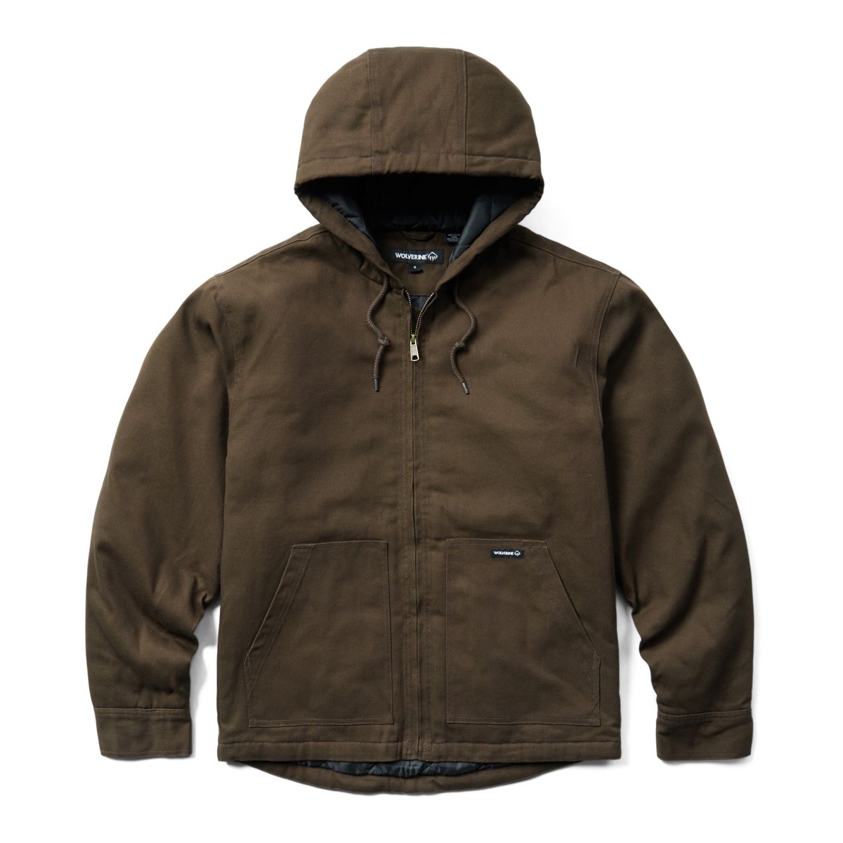 Grayson Insulated Canvas Jacket Big & Tall, Dark Bison, dynamic 1