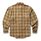 Glacier Heavyweight Long Sleeve Flannel Shirt (Big & Tall), Coyote Plaid, dynamic 3