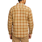 Glacier Heavyweight Long Sleeve Flannel Shirt (Big & Tall), Coyote Plaid, dynamic 4