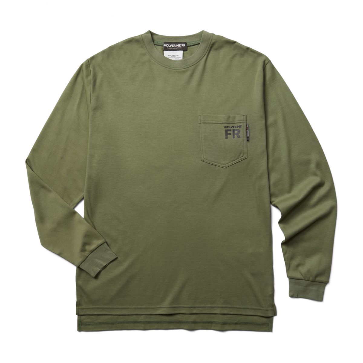 FR Long Sleeve Print Tee, Moss Eagle, dynamic 1