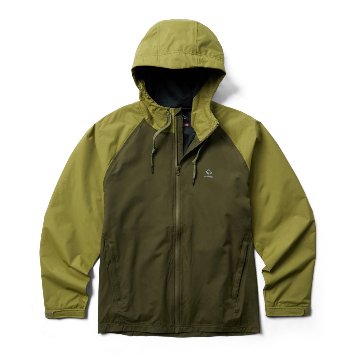 I-90 Rain Jacket, Green Moss, dynamic 1