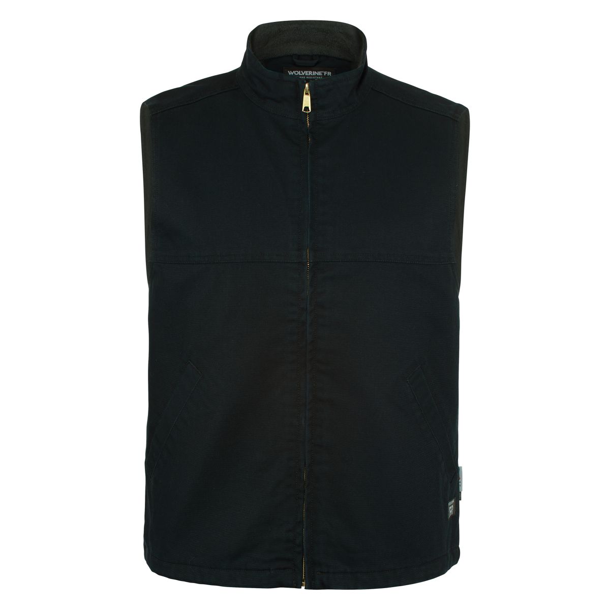 men vest black