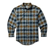 Pike Flannel Shirt, Hickory Plaid, dynamic