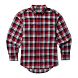 Pike Flannel Shirt, Chili Plaid, dynamic 1