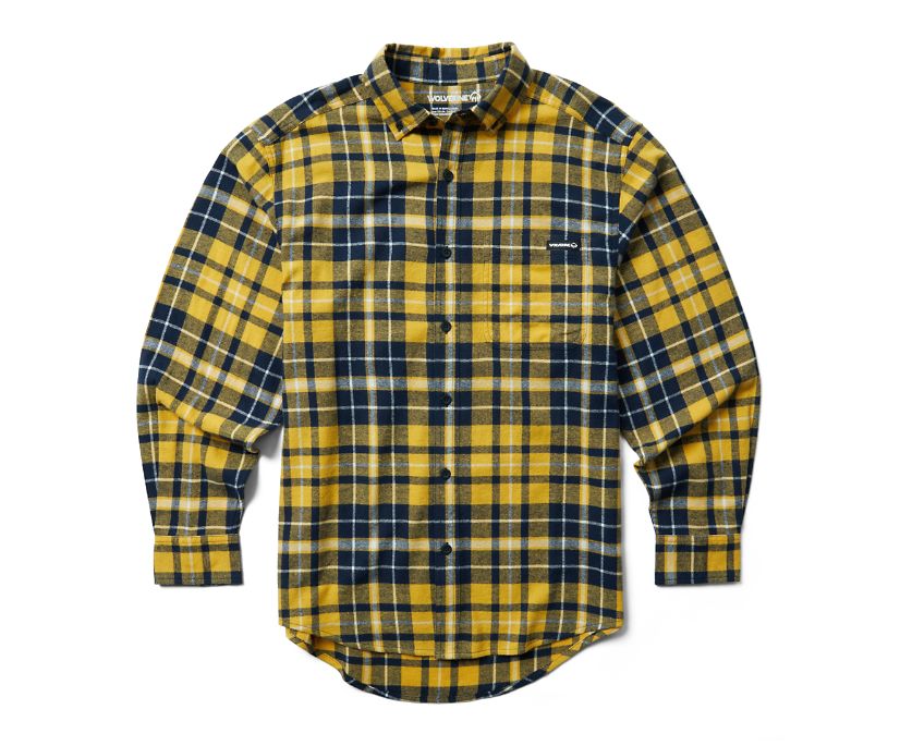 Pike Flannel Shirt, Harvest Plaid, dynamic 1