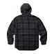 Bucksaw Sherpa Shirt Jac, Black Plaid, dynamic