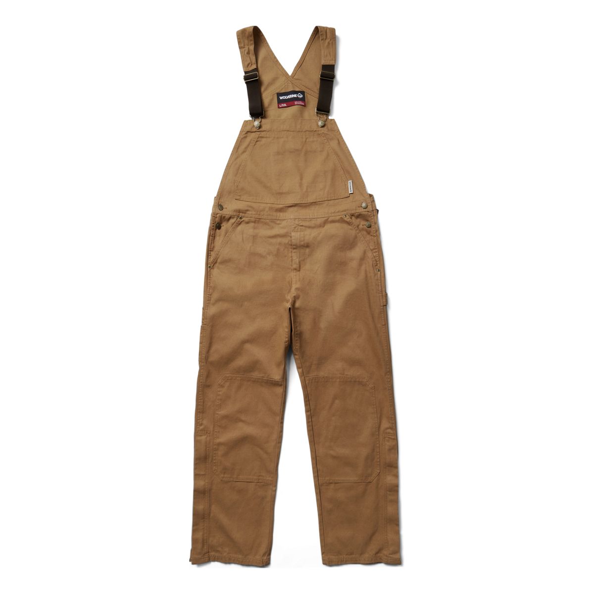 Sawmill Duck Bib Overall, Whiskey, dynamic 1