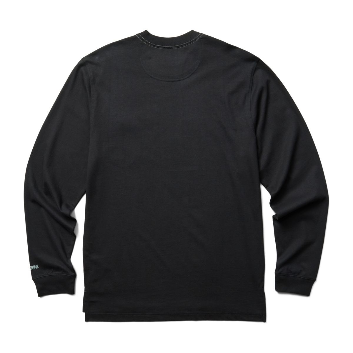 Guardian Cotton™ Long Sleeve Pocket Tee, Black, dynamic 3