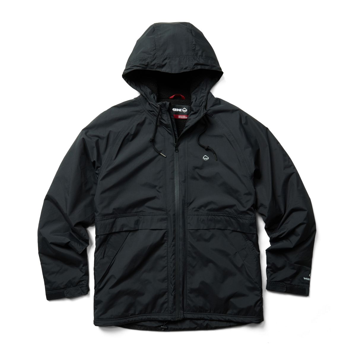 Sherpa lined 2025 rain jacket