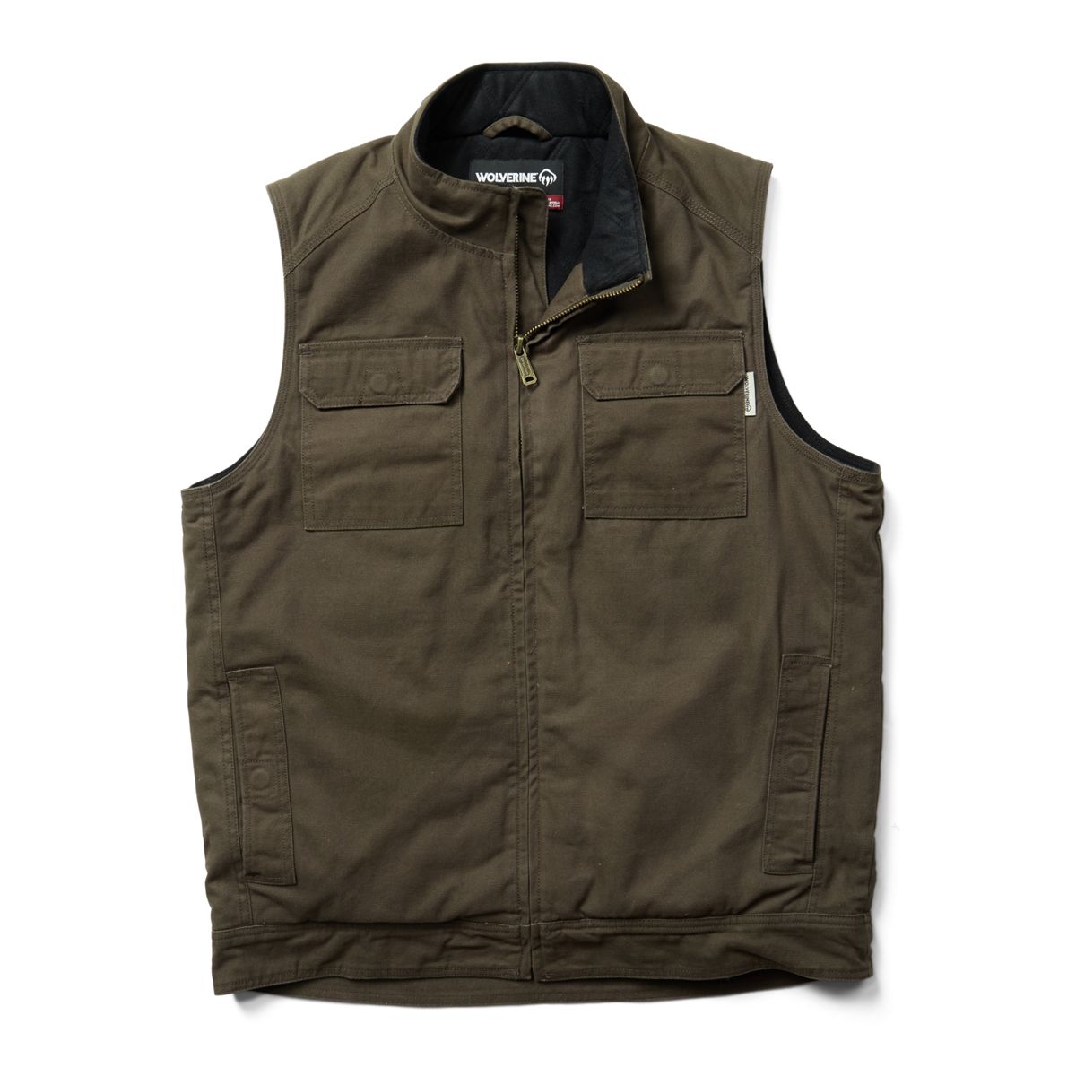 Lockhart Vest, Black Olive, dynamic 1