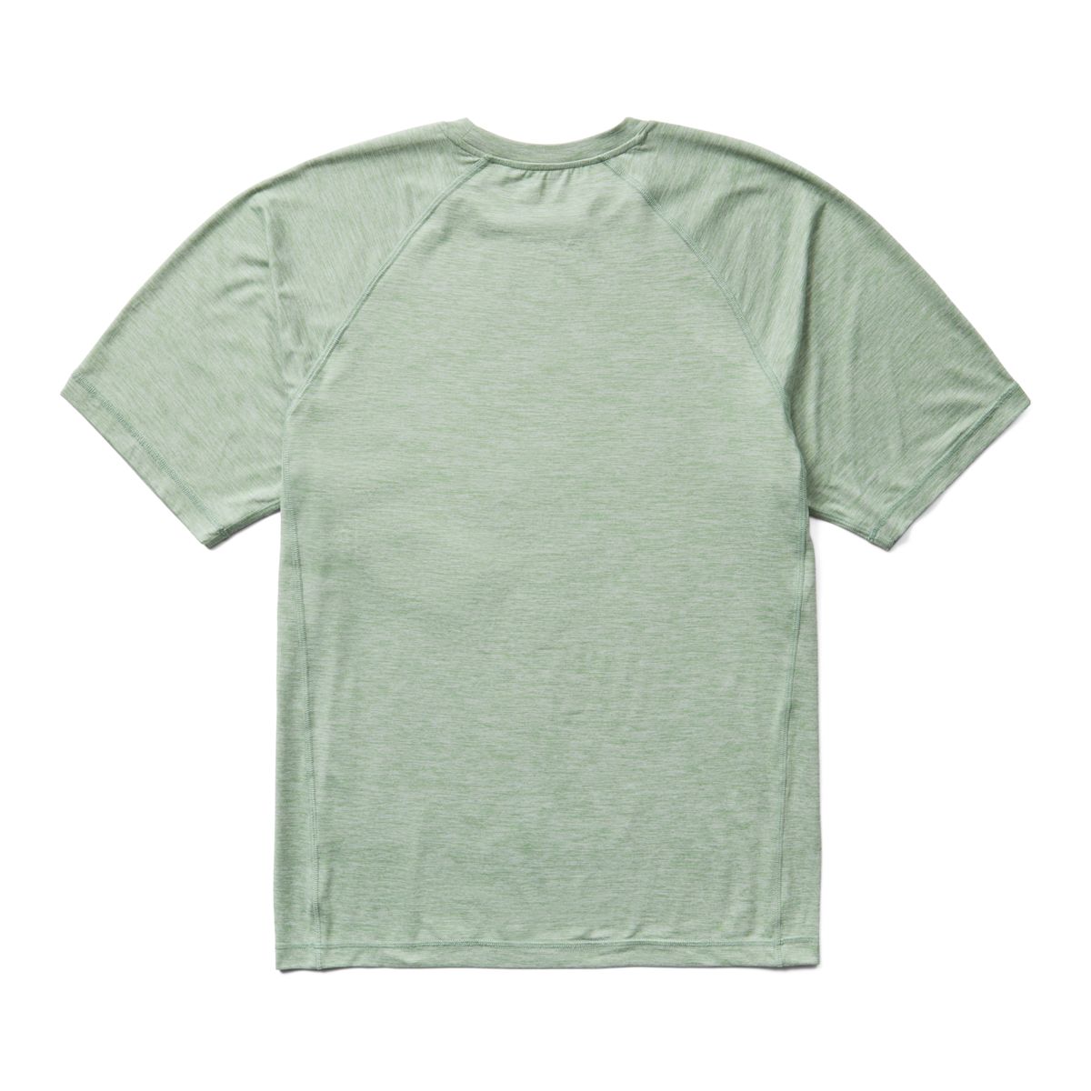 Sun-Stop Eco Short Sleeve Tee, Green Heather, dynamic 2