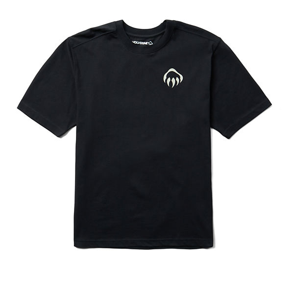 Traditional Fit Short Sleeve Graphic Tee, Black Brave, dynamic
