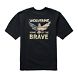 Traditional Fit Short Sleeve Graphic Tee, Black Brave, dynamic 3