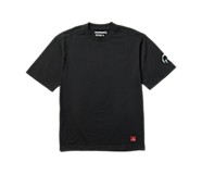 Traditional Fit Short Sleeve Graphic Tee, Black Back Flag, dynamic