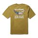 Traditional Fit Short Sleeve Graphic Tee, Cobblestone - Brave, dynamic 2