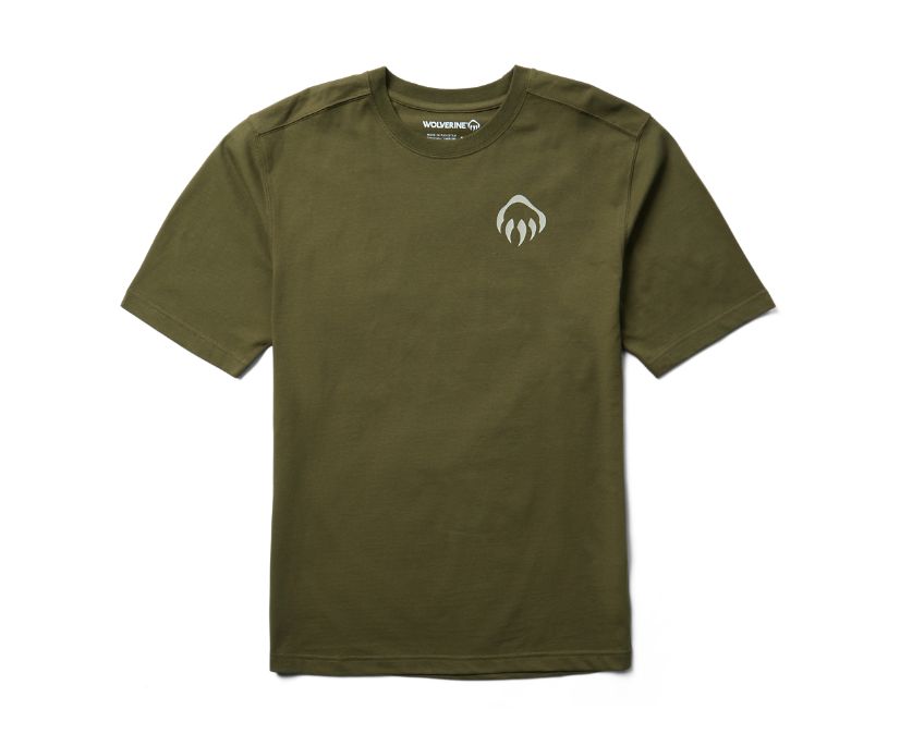 Traditional Fit Short Sleeve Graphic Tee, Uniform Brave, dynamic 1