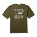 Traditional Fit Short Sleeve Graphic Tee, Uniform Brave, dynamic 2