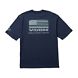 Traditional Fit Short Sleeve Graphic Tee, Navy Back Flag, dynamic 2