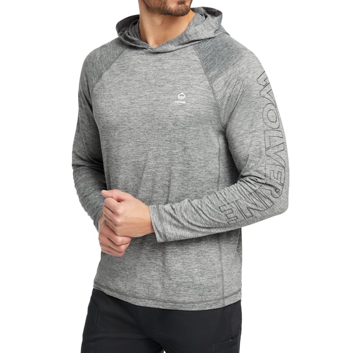 Sun-Stop Eco Hoody, Gunmetal Heather, dynamic 2