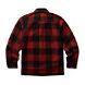 Forge Flannel Overshirt, Dark Red Plaid, dynamic 2
