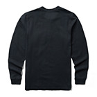 Guardian Cotton™ Long Sleeve Henley, Black, dynamic 2
