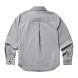 Grayson Long Sleeve Chambray Shirt, Gray Chambray, dynamic 2