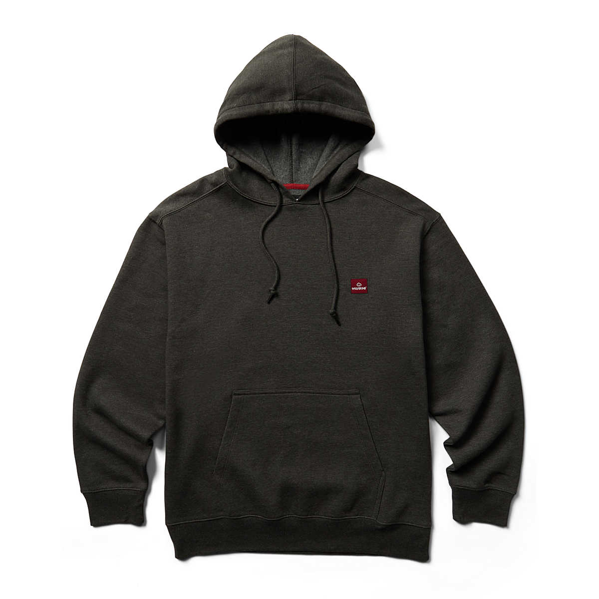 Midweight Pullover Hoody, Onyx Heather, dynamic 1
