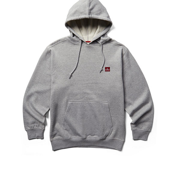 Midweight Pullover Hoody, Light Gray Heather, dynamic