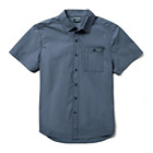 Grayson II Short Sleeve Chambray Shirt, Blue Chambray, dynamic 1