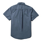 Grayson II Short Sleeve Chambray Shirt, Blue Chambray, dynamic 2