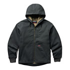 Upland Sherpa Lined Hooded Jacket, Black, dynamic 1