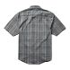 Fuse Short Sleeve Plaid Shirt, Greystone Plaid, dynamic 2
