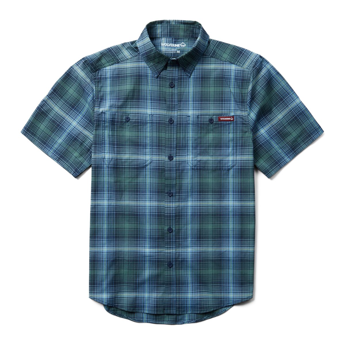 Men's Fuse Short Sleeve Plaid Shirt