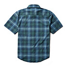 Fuse Short Sleeve Plaid Shirt, Blue Shadow, dynamic 2