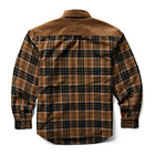 Marshall II Sherpa Lined Zip Shirt-Jac, Pecan Plaid, dynamic 3