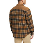 Marshall II Sherpa Lined Zip Shirt-Jac, Pecan Plaid, dynamic 4
