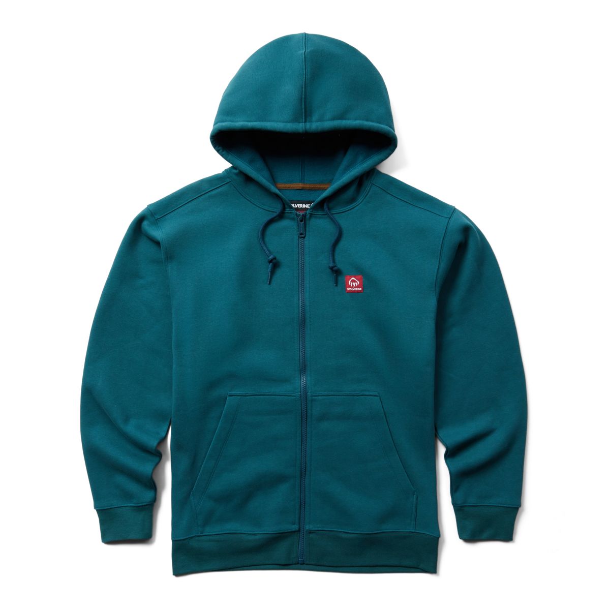 Midweight Zip Hoody, Ink Blue, dynamic