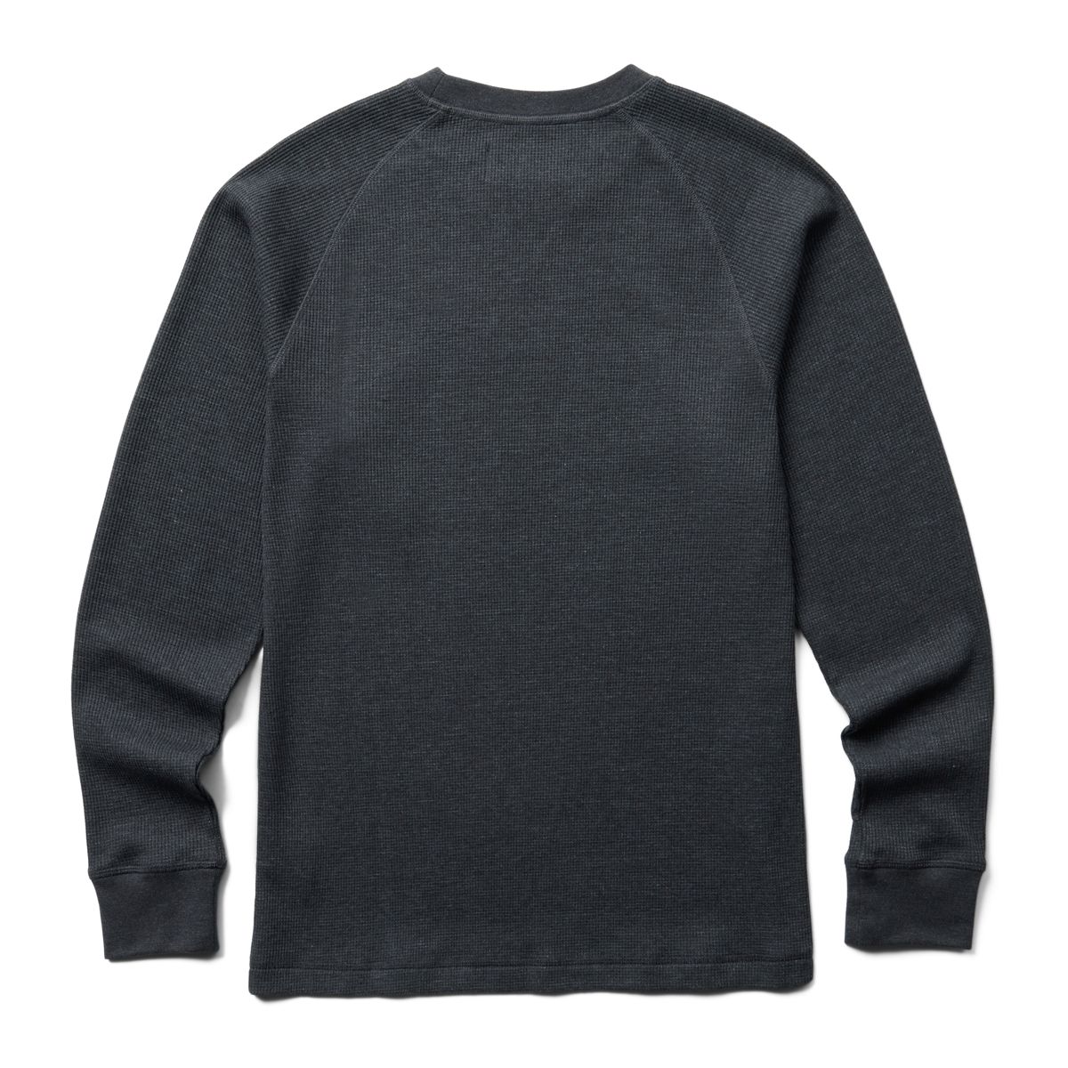 Walden II Thermal Long Sleeve Tee, Black Heather, dynamic 3