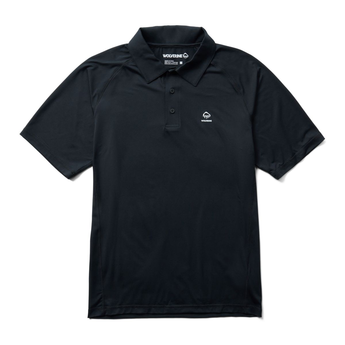 Sun-Stop Eco Short Sleeve Polo, Black, dynamic 1