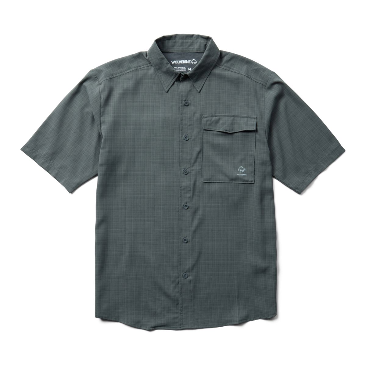 Driver Short Sleeve LW Shirt, Granite, dynamic