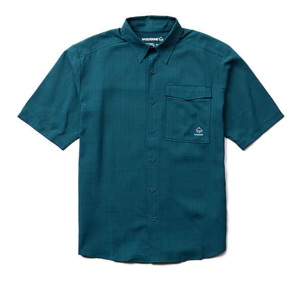 Driver Short Sleeve LW Shirt, Ink Blue, dynamic